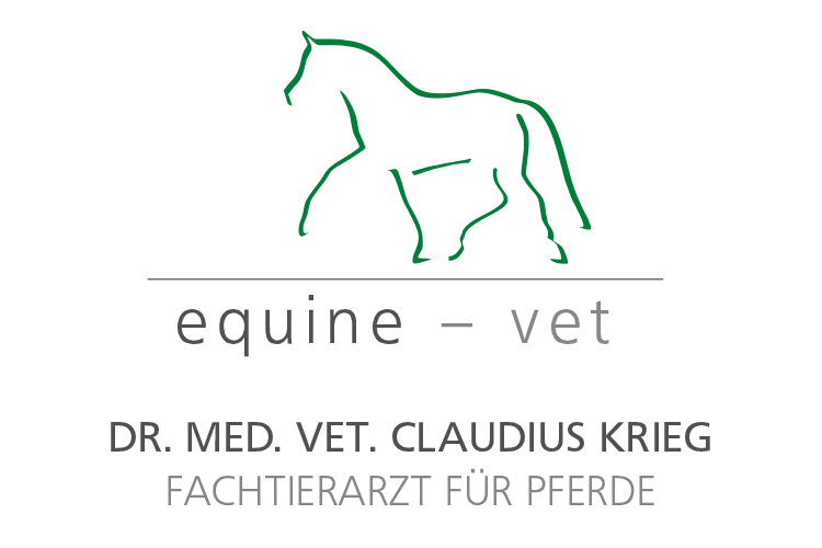 equine-vet · Dr. med. vet Claudius Krieg · Fachtierarzt für Pferde · Rufbereitschaft für München und Umgebung – rund um die Uhr, 365 Tage im Jahr!